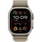 Умные часы Apple Watch Ultra 2 GPS + Cellular, 49 мм, корпус из титана, ремешок Alpine оливкового цвета - фото 35311