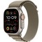 Ремешок для Apple Watch Ultra 2 49mm Alpine Loop оливкового цвета - фото 35456