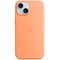Чехол Apple iPhone 15 Silicone Case with MagSafe - Orange Sorbet - фото 35506