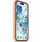 Чехол Apple iPhone 15 Silicone Case with MagSafe - Orange Sorbet - фото 35634