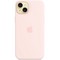 Чехол Apple iPhone 15 Plus Silicone Case with MagSafe - Light Pink - фото 35519