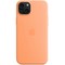 Чехол Apple iPhone 15 Plus Silicone Case with MagSafe - Orange Sorbet - фото 35655