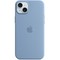 Чехол Apple iPhone 15 Plus Silicone Case with MagSafe - Winter Blue - фото 35525