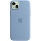 Чехол Apple iPhone 15 Plus Silicone Case with MagSafe - Winter Blue - фото 35660