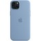 Чехол Apple iPhone 15 Plus Silicone Case with MagSafe - Winter Blue - фото 35661