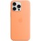 Чехол Apple iPhone 15 Pro Max Silicone Case with MagSafe - Orange Sorbet - фото 35565