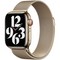 Браслет Apple Milanese Loop для Apple Watch, золотой - фото 35805