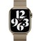 Браслет Apple Milanese Loop для Apple Watch, золотой - фото 35806