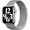 Браслет Apple Milanese Loop для Apple Watch, серебристый - фото 35808