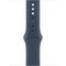 Умные часы Apple Watch SE 2023 GPS, 44 мм, корпус из алюминия серебристого цвета, спортивный ремешок цвета грозовой синий - фото 35920