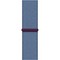 Умные часы Apple Watch SE 2023 GPS, 40 мм, корпус из алюминия серебристого цвета, ремешок Sport Loop цвета грозовой синий - фото 36016