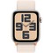 Умные часы Apple Watch SE 2023 GPS, 44 мм, корпус из алюминия цвета сияющая звезда, ремешок Sport Loop цвета сияющая звезда - фото 36018