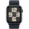 Умные часы Apple Watch SE 2023 GPS, 44 мм, корпус из алюминия цвета тёмная ночь, ремешок Sport Loop цвета тёмная ночь - фото 36026