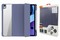 Чехол-подставка Mutural Folio Case Elegant series для iPad 7-8 (10.2") 2019-20г.г. кожаный (MT-P-010504) Серо-лавандовый - фото 37221