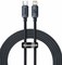 Дата-кабель Baseus Crystal Shine Series Fast Charging Data Cable Type-C - Lightning 20W (CAJY000301) 2.0м Черный - фото 37952