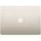Ноутбук Apple Macbook Air 13 2024 (Apple M3, 10-core GPU, 8Gb, 512Gb SSD) MRXU3 Starlight - фото 39392