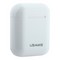 Bluetooth-гарнитура USAMS F10 LU Series (original size) Touch control BT 5.0 (BHULU01) 300mah с зарядным устройством Белый - фото 6373