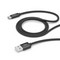 Дата-кабель USB Deppa Alum USB - Type-C D-72328 (1.2м) аллюминий/нейлон, Черный - фото 39774
