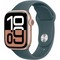 Умные часы Apple Watch Series 10 GPS 42mm Rose Gold Aluminum Lake Green Sport Band - фото 42667