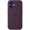 Чехол Apple iPhone 16 Silicone Case with MagSafe – Plum - фото 42954