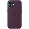 Чехол Apple iPhone 16 Silicone Case with MagSafe – Plum - фото 42955