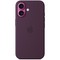 Чехол Apple iPhone 16 Silicone Case with MagSafe – Plum - фото 43042