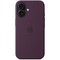 Чехол Apple iPhone 16 Silicone Case with MagSafe – Plum - фото 43044