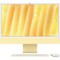 Моноблок Apple iMac 24" Retina 4,5K 2024 (M4, 10-Core CPU, 10-Core GPU, 16 Гб, 512 Гб SSD), желтый - фото 44330