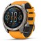 Умные часы Garmin Fenix 8 51mm Amoled Sapphire Titanium Spark Orange 010-02905-11 - фото 44656