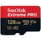 Карта памяти microSDXC SanDisk 128GB Class 10 UHS-I A2 C10 V30 U3 Extreme Pro - фото 46545