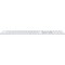 Беспроводная клавиатура Apple Magic Keyboard с Touch ID и цифровой панелью (USB-C), белый - фото 48788