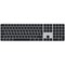 Беспроводная клавиатура Apple Magic Keyboard с Touch ID и цифровой панелью (USB-C), черный - фото 48792