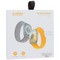 Стекло защитное Screen Protection Xreel для Apple Watch 7 series (45мм) черная рамка - фото 48930