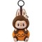 Pop Mart Labubu Sitting Pumpkin Plush Pendant - фото 49442