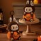 Pop Mart Labubu Sitting Pumpkin Plush Pendant - фото 49445