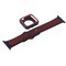 Ремешок спортивный COTECi W32 Sports Band Suit (WH5253-BK+RD-38) для Apple Watch 38мм Черно-Красный - фото 7053