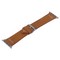 Ремешок кожаный COTECi W33 Fashion LEATHER классическая пряжка (WH5257-KR-42) для Apple Watch 44мм/ 42мм Коричневый - фото 7066