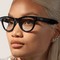 Умные очки Ray-Ban Skyler Shiny Black/ Clear - фото 49835