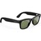 Умные очки Ray-Ban Wayfarer Shiny Black/ Green - фото 49904