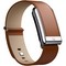 Кожаный люксовый ремешок Whoop LeatherLuxe Straight 5.0 Chestnut/Cream with Titanium - фото 51005