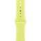 Умные часы Apple Watch Series 11, 42 mm, Space Gray Aluminium Neon Yellow Sport Band - фото 51800