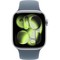 Умные часы Apple Watch Series 11, 42 mm, Silver Aluminium Anchor Blue Sport Band - фото 51838