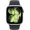 Умные часы Apple Watch Series 11, 42 mm, Silver Aluminium Black Sport Band - фото 51847