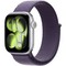 Умные часы Apple Watch Series 11, 42 mm, Silver Aluminium Purple Fog Sport Loop - фото 51861
