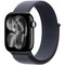 Умные часы Apple Watch Series 11, 42 mm, Jet Black Aluminium Anchor Blue Sport Loop - фото 51930