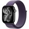 Умные часы Apple Watch Series 11, 42 mm, Jet Black Aluminium Purple Fog Sport Loop - фото 51933
