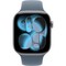 Умные часы Apple Watch Series 11, 46 mm, Space Gray Aluminium Anchor Blue Sport Band - фото 51946