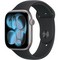 Умные часы Apple Watch Series 11, 46 mm, Space Gray Aluminium Black Sport Band - фото 51954