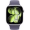 Умные часы Apple Watch Series 11, 46 mm, Silver Aluminium Purple Fog Sport Band - фото 51985