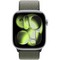 Умные часы Apple Watch Series 11, 46 mm, Silver Aluminium Forest Sport Loop - фото 52009